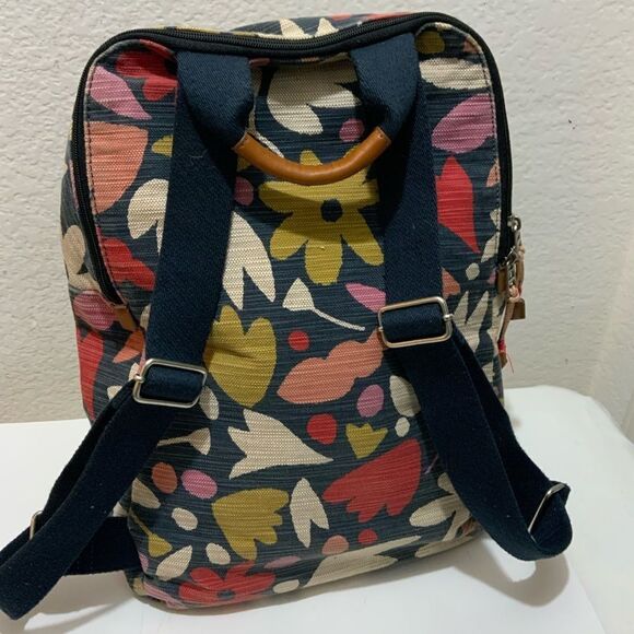 Fossil Blake Abstract Floral backpack multicolor main image 4